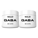 2 x SOLID Nutrition GABA, 90 caps