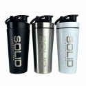 SOLID Nutrition Stainless Steel Shaker, 750 ml