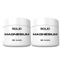 2 x SOLID Nutrition Magnesium, 90 caps