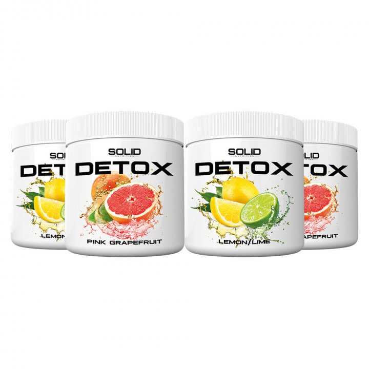 4 x SOLID Nutrition Detox, 360 g i gruppen Kosttillskott & Livsmedel / Hälsokost / Detox hos Tillskottsbolaget (SOLID68422)