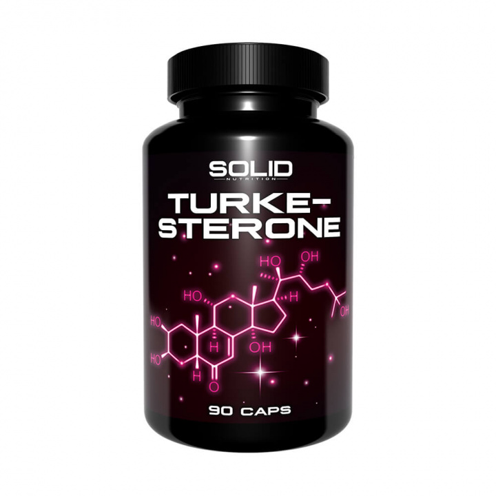 SOLID Nutrition BLACK LINE Turkesterone, 90 caps i gruppen Kosttillskott & Livsmedel / Muskelökning / Turkesterone hos Tillskottsbolaget (SOLID75832)