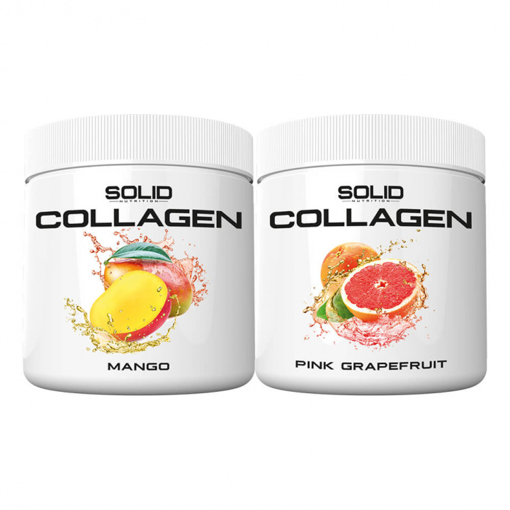 2 x SOLID Nutrition Collagen, 230 g i gruppen Kosttillskott & Livsmedel / Ledhälsa / Kollagen hos Tillskottsbolaget (SOLID7600)