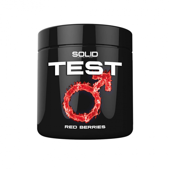 SOLID Nutrition BLACK LINE Test, 360 g i gruppen Kosttillskott & Livsmedel / Muskelökning / Testobooster hos Tillskottsbolaget (SOLID765589)