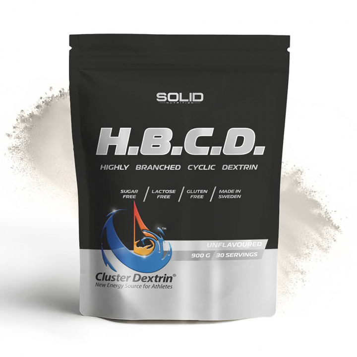 SOLID Nutrition BLACK LINE H.B.C.D, 900 g i gruppen Kosttillskott & Livsmedel / Kolhydrater / Highly Branched Cyclic Dextrin hos Tillskottsbolaget (SOLID76855)