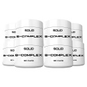 8 x SOLID Nutrition B-Complex, 90 caps