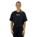 SOLID Nutrition Cropped Tee, black/white