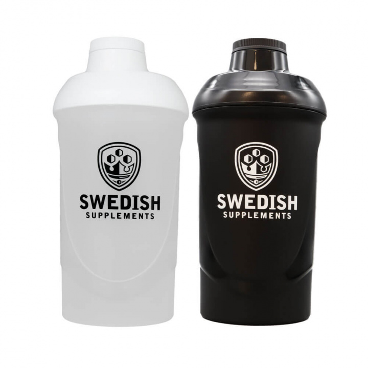 Swedish Supplements Shaker, 600 ml i gruppen Träningstillbehör / Flaskor & Shakers hos Tillskottsbolaget (SS768434)