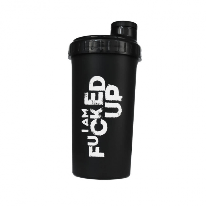 Swedish Supplements Shaker Fucked Up, 700 ml i gruppen Träningstillbehör / Dragremmar & Grepp hos Tillskottsbolaget (SS76856)