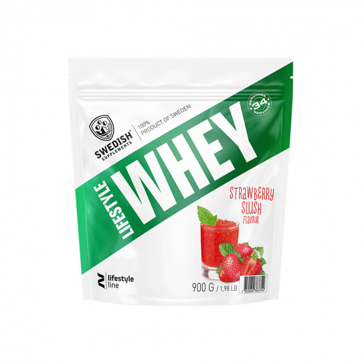 Swedish Supplements Lifestyle Whey, 900 g i gruppen Kosttillskott & Livsmedel / Proteinpulver / Vassleprotein / Whey protein hos Tillskottsbolaget (SS85934)