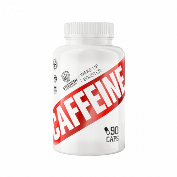 Swedish Supplements Caffeine, 90 caps i gruppen Kosttillskott & Livsmedel / Prestationshöjare / Koffein hos Tillskottsbolaget (SS8594)