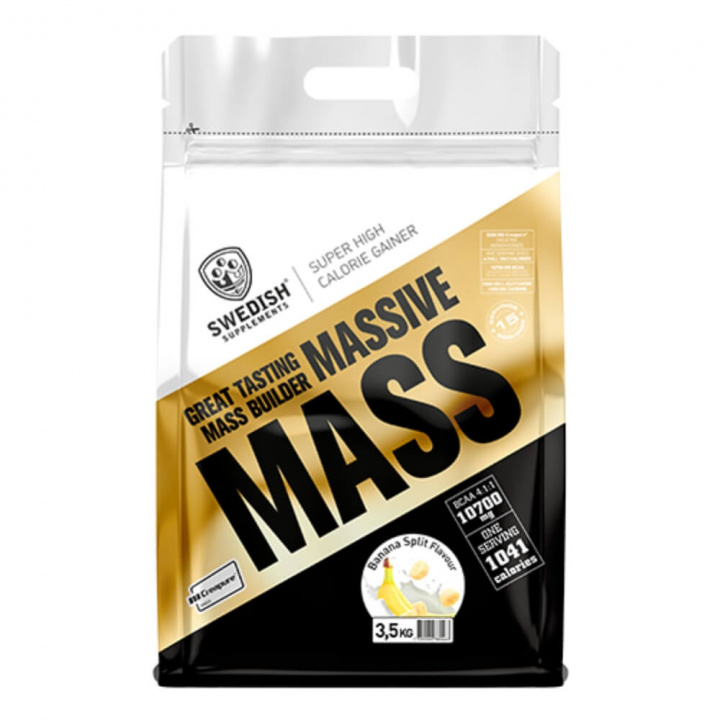 Swedish Supplements Massive Mass, 3,5 kg i gruppen Shoppa efter Tema / Svenskt kosttillskott hos Tillskottsbolaget (SSMASSIVE001)