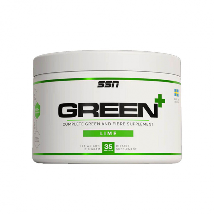 SSN Green+, 210 g i gruppen Kosttillskott & Livsmedel / Hälsokost / Superfoods hos Tillskottsbolaget (SSN8794)