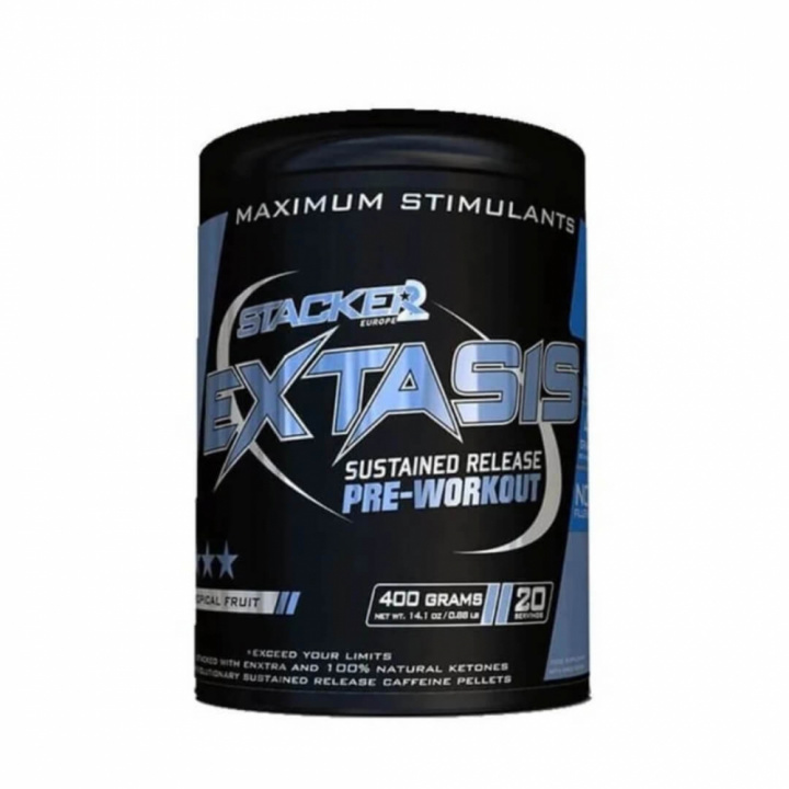 Stacker2 Extasis Pre Workout, 20 serv. i gruppen Kosttillskott & Livsmedel / Prestationshöjare / Pre-Workout / PWO hos Tillskottsbolaget (STACKER675)