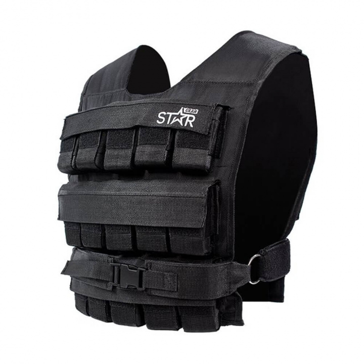 Star Gear Weighted Vest, 30 kg i gruppen Träningstillbehör / Viktvästar hos Tillskottsbolaget (STAR75211)