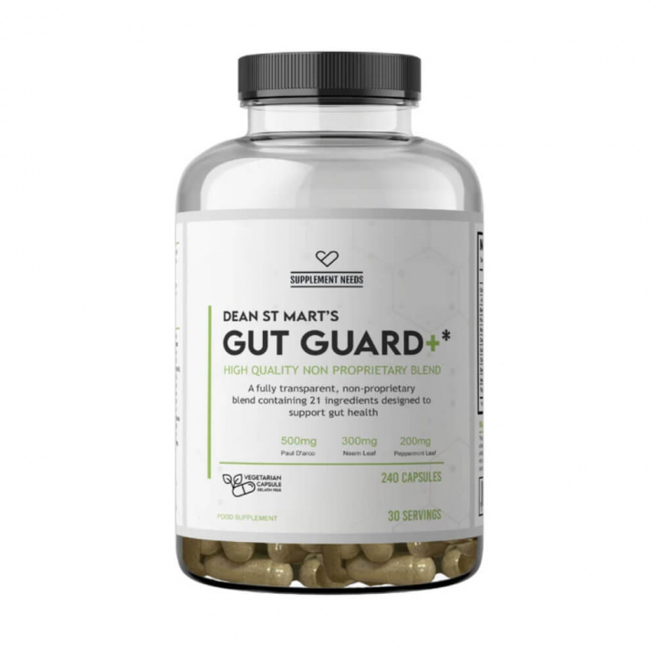 Supplement Needs Gut Guard+, 240 caps i gruppen Kosttillskott & Livsmedel / Hälsokost / Mage & Tarm hos Tillskottsbolaget (SUPPNEEDS77893)