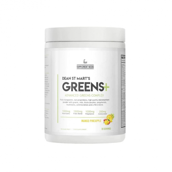 Supplement Needs Greens+, 30 serv. i gruppen Kosttillskott & Livsmedel / Hälsokost / Superfoods hos Tillskottsbolaget (SUPPNEEDS8653)