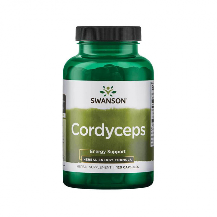 Swanson Cordyceps 600 mg, 120 caps i gruppen Kosttillskott & Livsmedel / Svampar / Cordyceps hos Tillskottsbolaget (SWANSON65673)