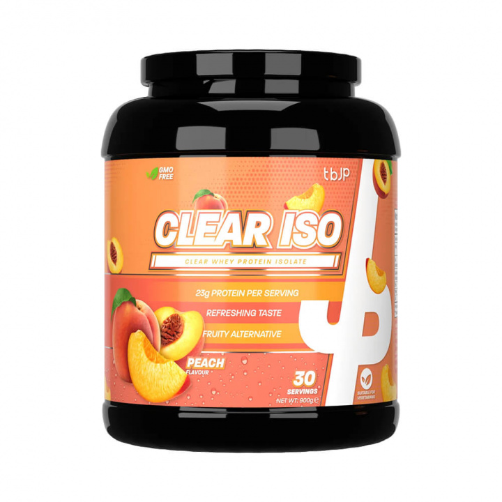 Trained By JP Clear Iso, 900 g i gruppen Kosttillskott & Livsmedel / Proteinpulver / Clear Whey hos Tillskottsbolaget (TBJP678834)