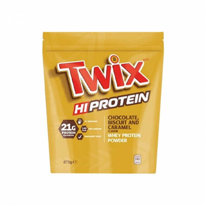 Twix Protein Powder, 875 g i gruppen Kosttillskott & Livsmedel / Proteinpulver / Vassleprotein / Whey protein hos Tillskottsbolaget (TWIX001)