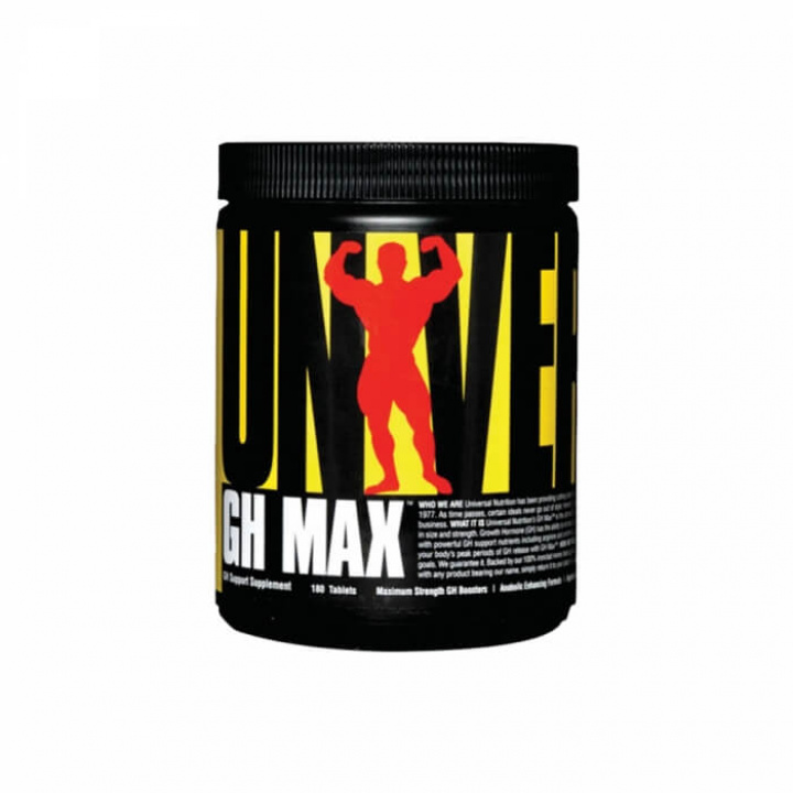 Universal Nutrition GH Max, 180 caps i gruppen Shoppa efter Tema / Kosttillskott för kvinnor hos Tillskottsbolaget (UNIVERSAL754)