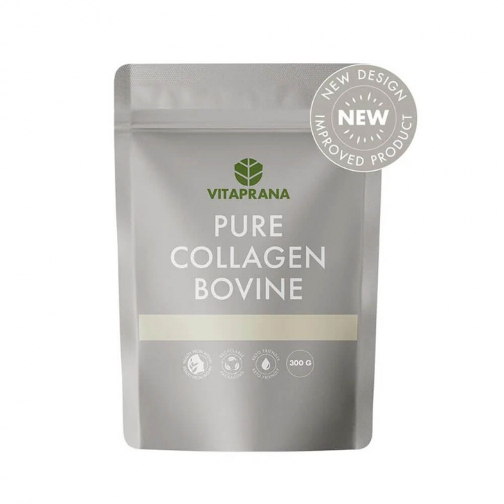 Vitaprana Pure Collagen Bovine, 350 g i gruppen Kosttillskott & Livsmedel / Ledhälsa / Kollagen hos Tillskottsbolaget (VITAPRANA3452)