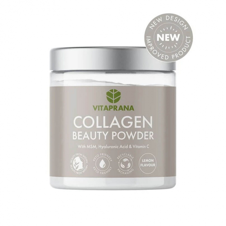 Vitaprana Collagen Beauty Powder, 200 g i gruppen Kosttillskott & Livsmedel / Ledhälsa / Kollagen hos Tillskottsbolaget (VITAPRANA4532)