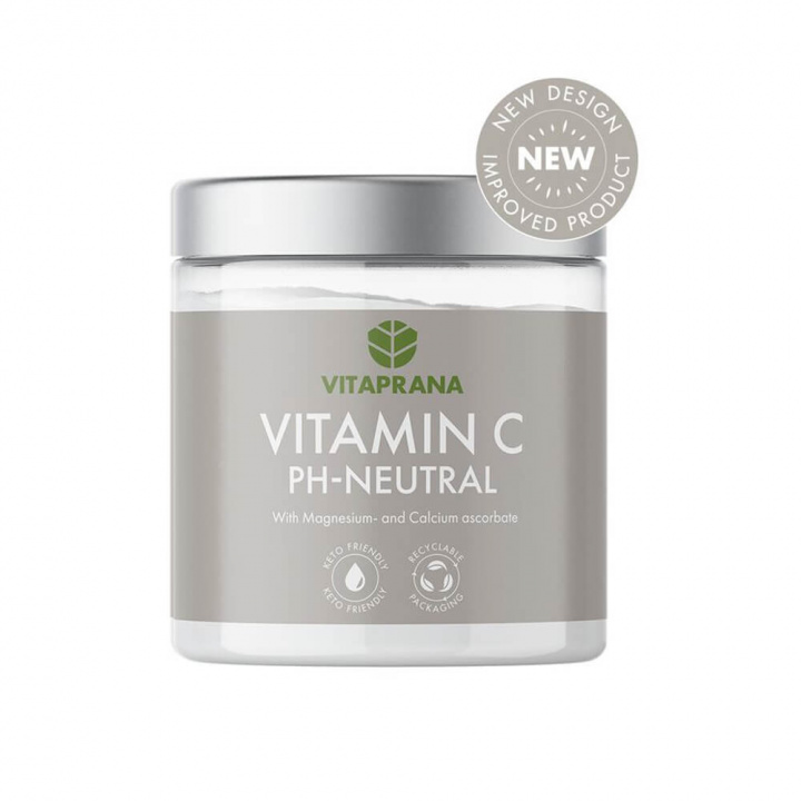 Vitaprana Vitamin C pH-Neutral, 250 g i gruppen Kosttillskott & Livsmedel / Vitaminer / C-vitamin hos Tillskottsbolaget (VITAPRANA56724)