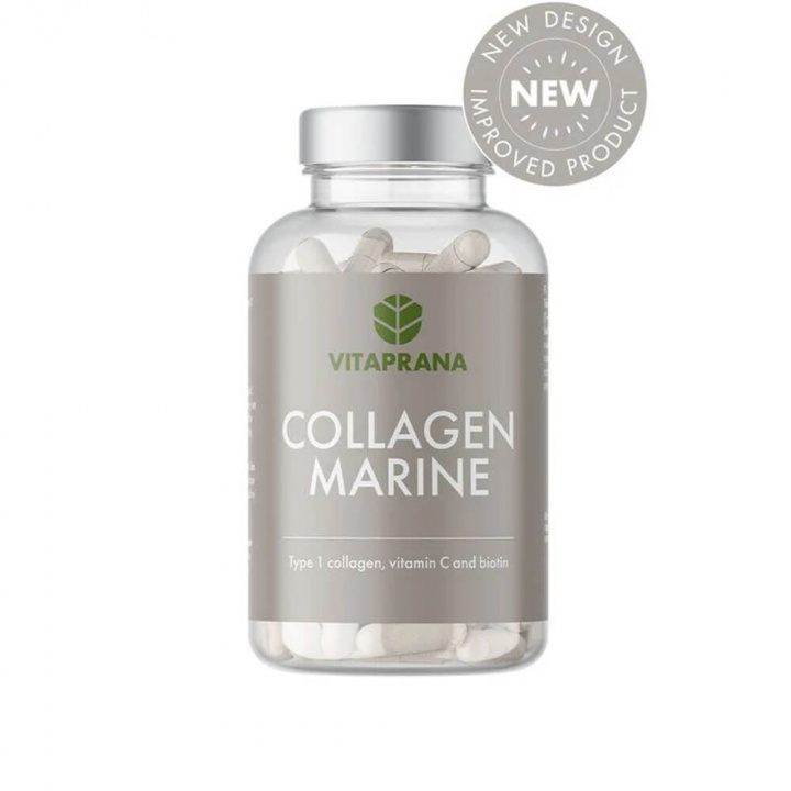 Vitaprana Collagen Marine, 100 caps i gruppen Kosttillskott & Livsmedel / Ledhälsa / Kollagen hos Tillskottsbolaget (VITAPRANA6732)