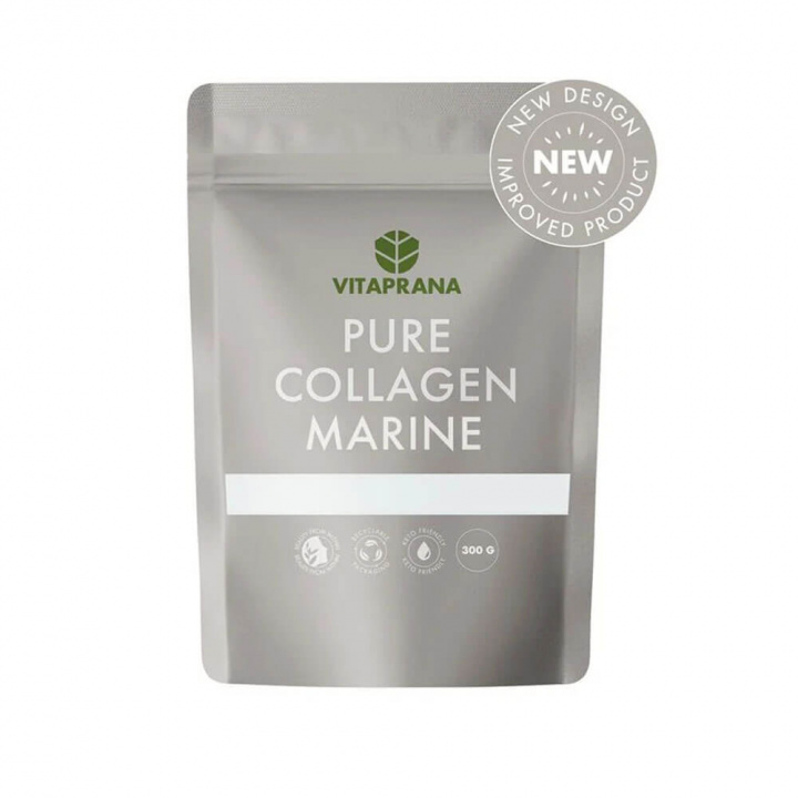 Vitaprana Pure Collagen Marine, 300 g i gruppen Kosttillskott & Livsmedel / Ledhälsa / Kollagen hos Tillskottsbolaget (VITAPRANA6735)