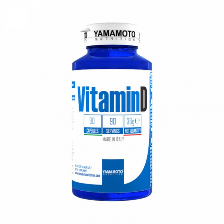 Yamamoto Nutrition Vitamin D, 90 caps i gruppen Kosttillskott & Livsmedel / Hälsokost / Immunförsvar hos Tillskottsbolaget (YAMAMOTO8991)