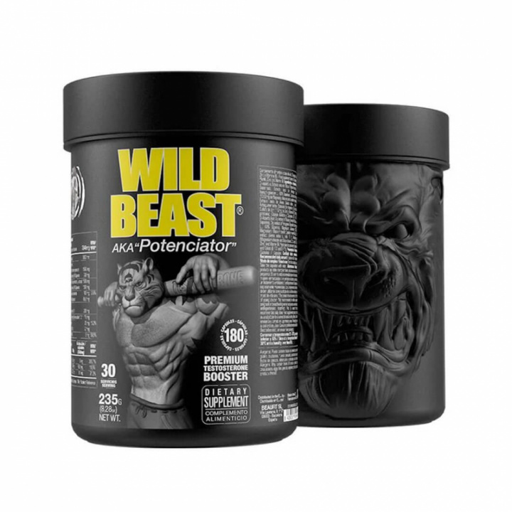 Zoomad Labs Wildbeast Testobooster II 30 servings, 240 caps i gruppen Kosttillskott & Livsmedel / Muskelökning / Testobooster hos Tillskottsbolaget (ZOOMAD8963)